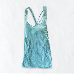 Forever 21 Aqua Blue Gym Tank
